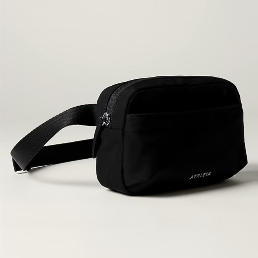 Athleta all about Black Crossbody belt Bag